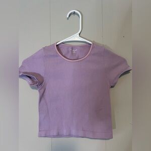 Urban Outfitters Lavender Ribbed Tee